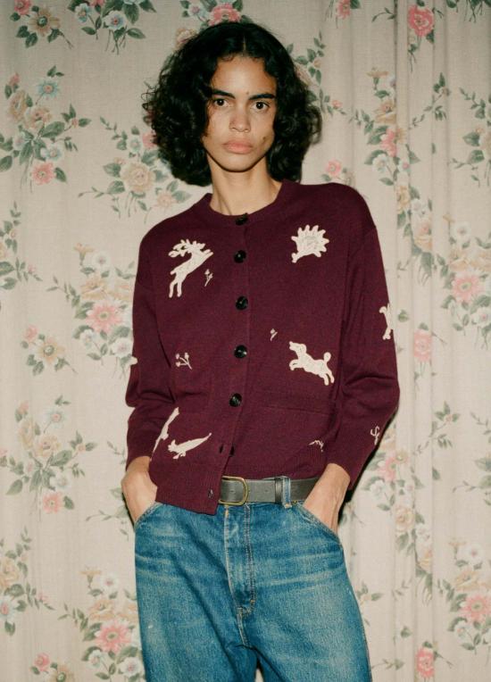  씨뉴욕 트레이닝 상의 시 니 미카 카디건 - SEA NY