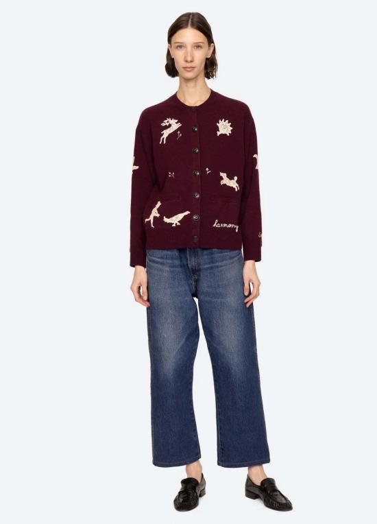  씨뉴욕 트레이닝 상의 시 니 미카 카디건 - SEA NY