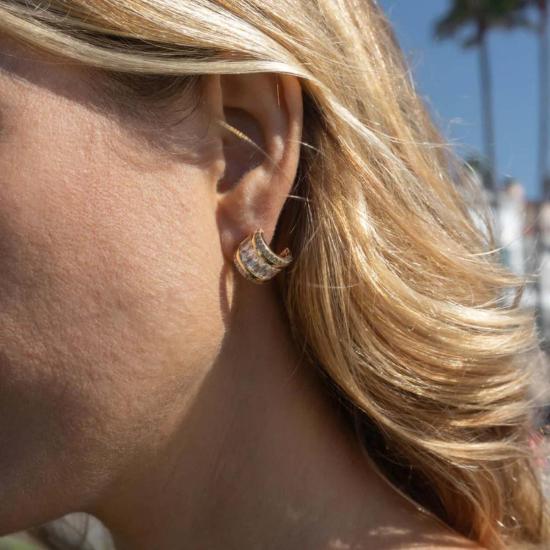  탯치 이어링 Thatch Lumière 후프 귀걸이 - THATCH