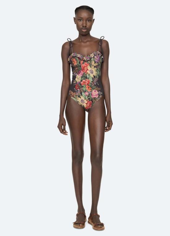  씨뉴욕 원피스 수영복 씨 니 빅토리아 원피스 멀티 - SEA NY