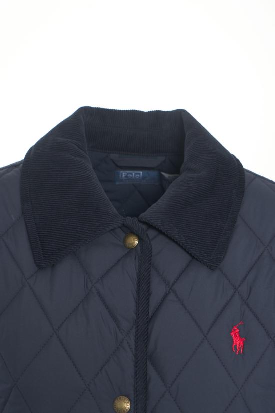 25FW 폴로 랄프로렌 로고 자수 다운 코트 211 971180 003 NAVY BLU - POLO RALPH LAUREN
