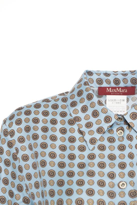 25FW 막스마라 블라우스 BOCCALE 002 BLU - MAX MARA