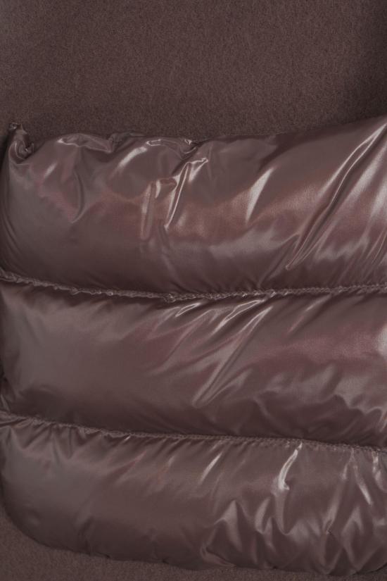 25FW 에르노 퀼티드 포켓 판초 GC00066DR 33395 8810 FONDENTE MARRONE - HERNO