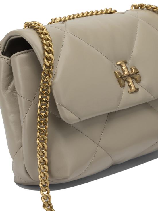 26SS 토리버치 스몰 키라 다이아몬드 퀼트 컨버터블 숄더백 154706251 Beige - TORY BURCH