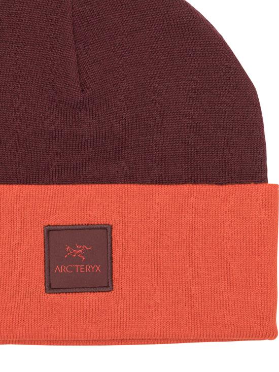 25FW 아크테릭스 비니 X000009931COLOUR BLOCK TOQUEMARS DINASTY Bordeaux - ARC`TERYX