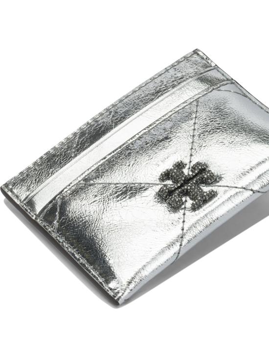 26SS 토리버치 카드지갑 175016040 Silver - TORY BURCH