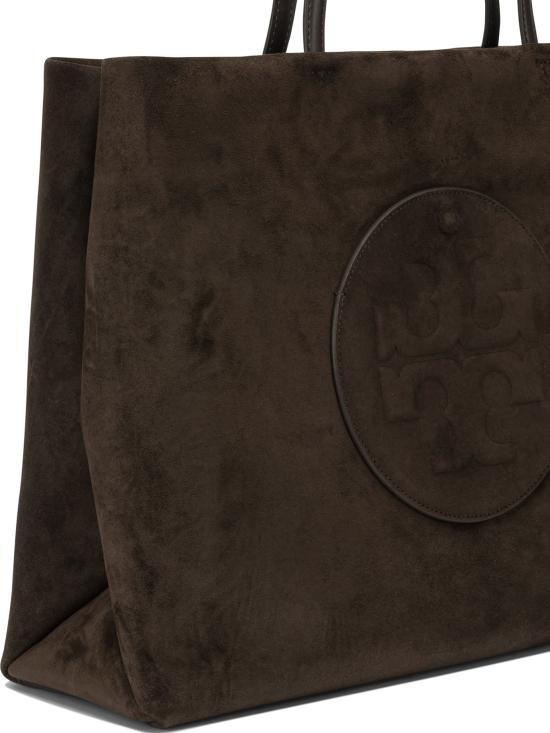 26SS 토리버치 엘라 스웨이드 토트백 170980200 Brown - TORY BURCH
