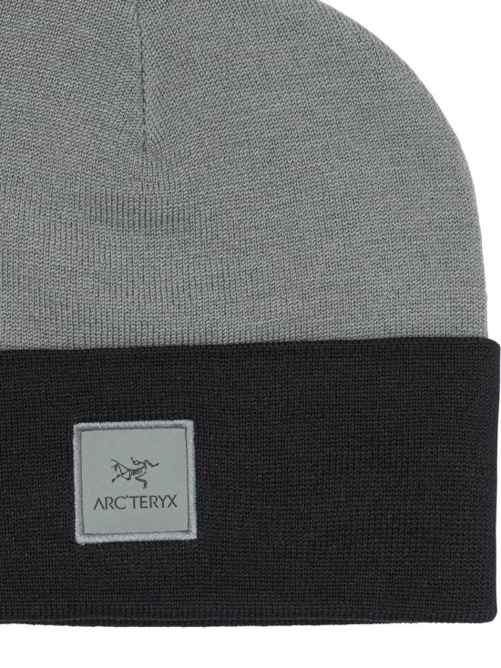 25FW 아크테릭스 컬러 블록 커프 비니 X000009931COLOUR BLOCK TOQUEVOID BLACK X Grey - ARC`TERYX