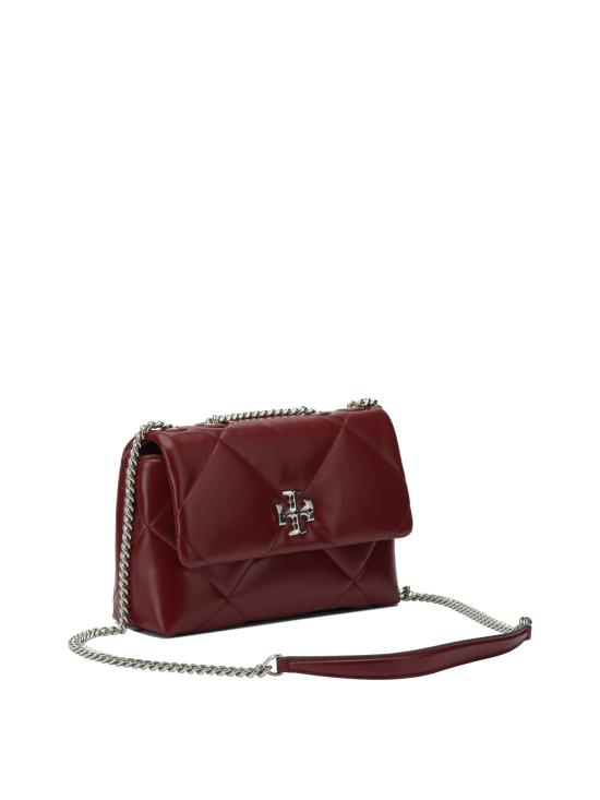 26SS 토리버치 스몰 키라 다이아몬드 퀼트 컨버터블 숄더백 154706601 Red - TORY BURCH