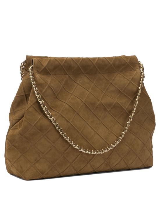 26SS 토리버치 체인 스트랩 토트 백 166064200 Brown - TORY BURCH