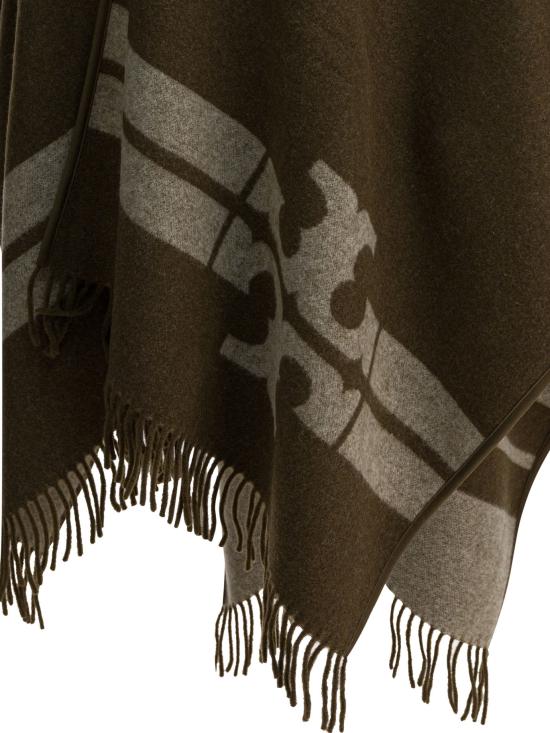 26SS 토리버치 머플러/스카프 171968207 Brown - TORY BURCH