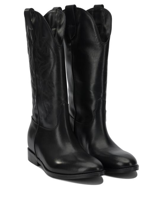 25FW 스트레티지아 부츠 A5669TALCO NERO Black - STRATEGIA