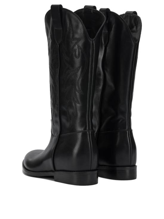 25FW 스트레티지아 부츠 A5669TALCO NERO Black - STRATEGIA
