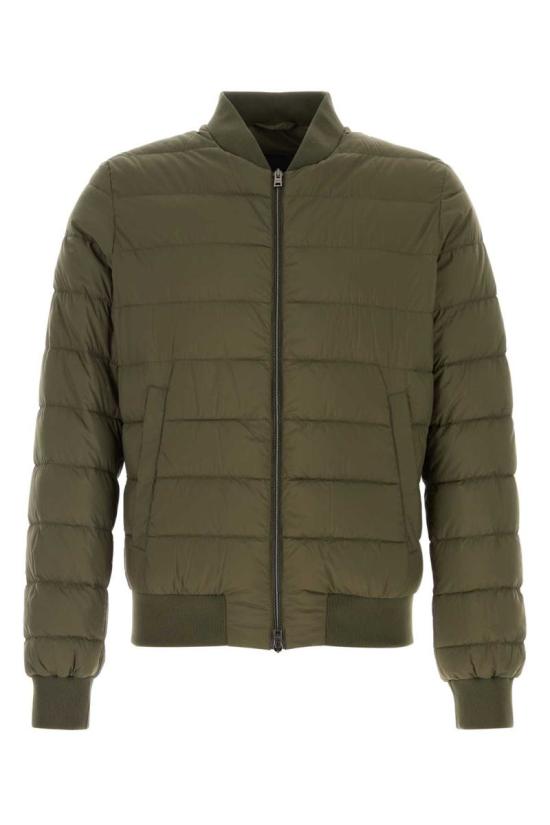 25FW 에르노 숏패딩 PI010ULE12456Z7720 GREEN BEIGE DOM