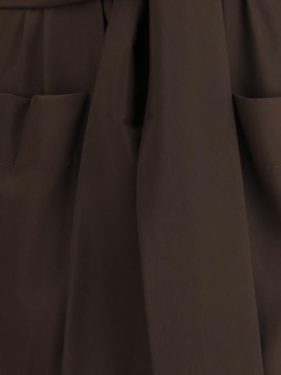 25FW 엘라 롱 원피스 PDR75MCREPE 44 BROWN - ELLA