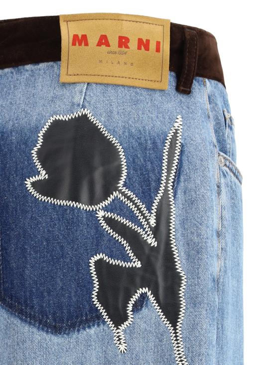 25FW 마르니 데님 팬츠 PAJD0514QS 00B96 LIGHT BLUE - MARNI