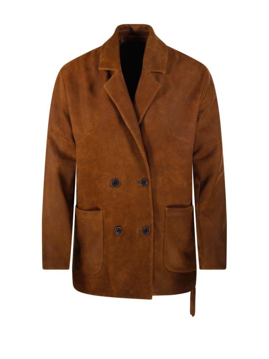 25FW 살바토레 산토로 가죽 자켓 49022 D CAMEL