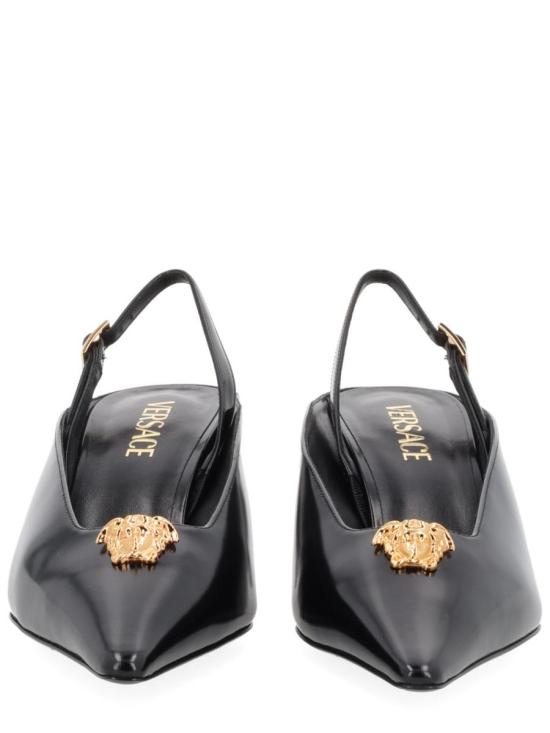 25FW 베르사체 힐/펌프스 1021905 1A148351B00V Black - VERSACE