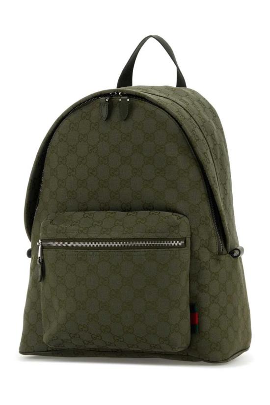 25FW 구찌 캔버스 미디움 백팩 834464FAEOM 3244 GREEN - GUCCI