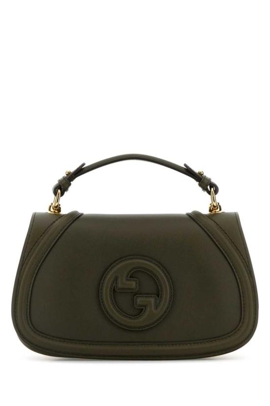 25FW 구찌 블론디 탑 핸들 백 815714AAEC2 3037 GREEN