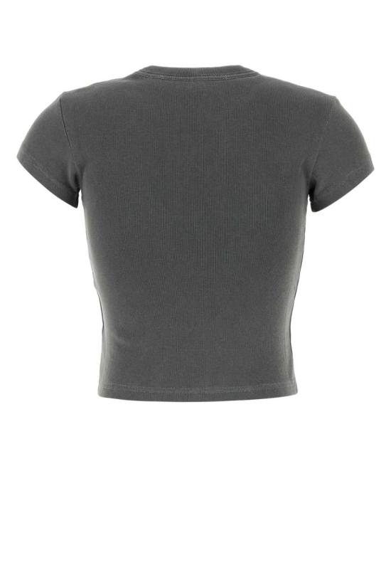 26SS 알렉산더 왕 반팔 티셔츠 1CC1261209 020 GREY - ALEXANDER WANG