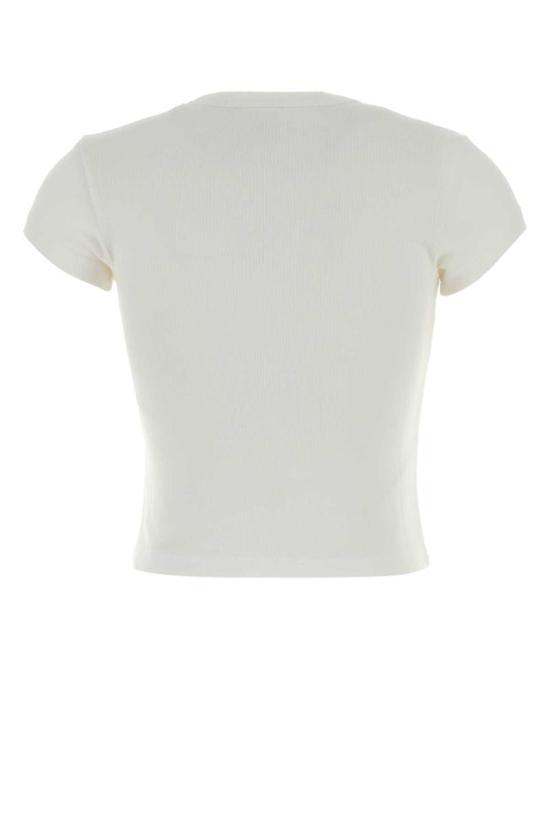 26SS 알렉산더 왕 반팔 티셔츠 1CC1261209 100 WHITE - ALEXANDER WANG