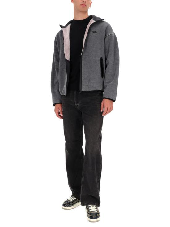 25FW 디젤 스웨터 A19407 0AJFN02A GREY - DIESEL