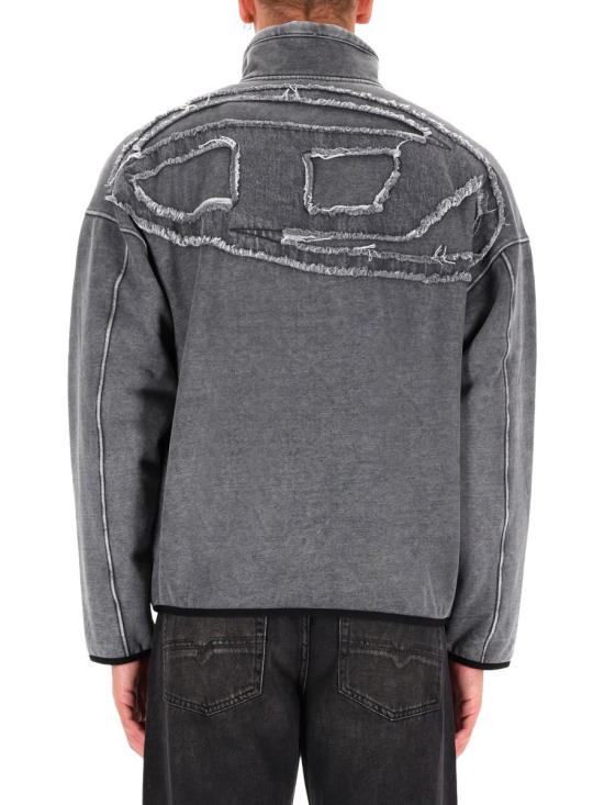 25FW 디젤 스웨터 A19407 0AJFN02A GREY - DIESEL