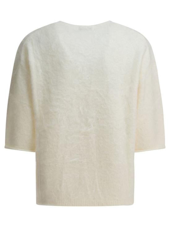 25FW 알투더블유 반팔 티셔츠 RSKNDD10535NIVORY WHITE - R2W