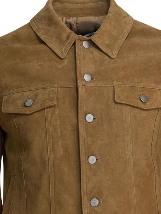 25FW 알툼 무톤 TRUCKER SUEDE GOLD Beige - ALTUM