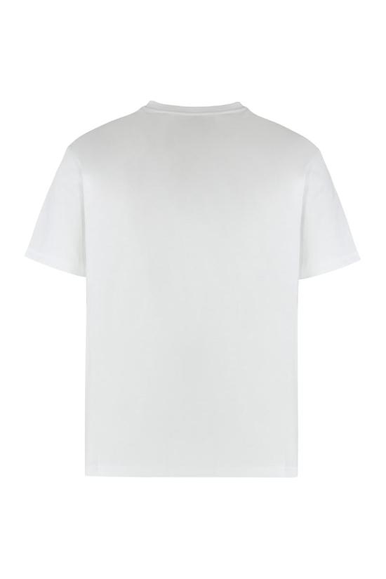 25FW 구찌 자수 코튼 저지 티셔츠 796395XJHKE 9692 WHITE - GUCCI