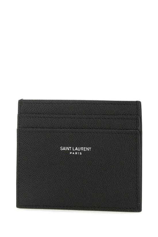  생로랑 레더 파리 카드 케이스  375946BTY0N 1000 - SAINT LAURENT