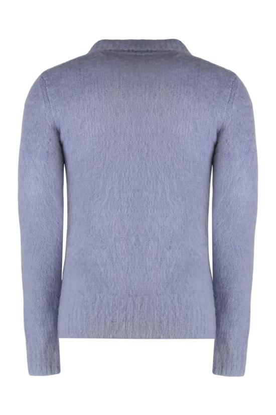 25FW 구찌 브러시드 울 모헤어 가디건 849729XKE7O 4139 Purple - GUCCI