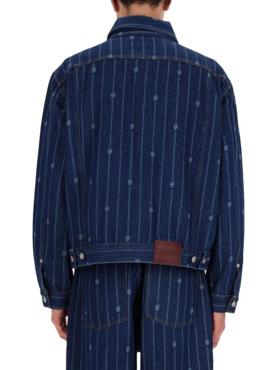 25FW 드롤드무슈 데님 자켓 JT182 CO238STONEWASH BLUE - DROLE DE MONSIEUR