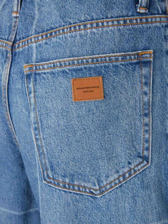 25FW 알렉산더 왕 데님 팬츠 4DC4254848 400CVINTAGEMARBLEDBLUE DENIM BLUE - ALEXANDER WANG