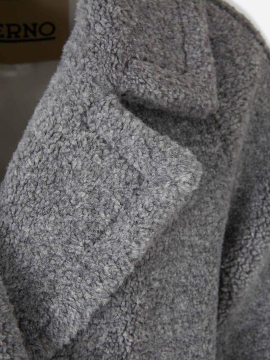 25FW 에르노 멜란지 테디 코트  CA000583D12735 9420GRIGIO GREY - HERNO