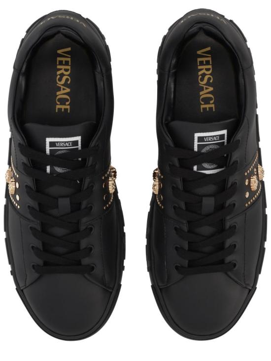 25FW 베르사체 스니커즈 1014460 1A130651B00V Black - VERSACE