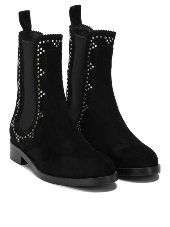 25FW 아쿠아주라 부츠 SKEFLAB0SUE000 Black - AQUAZZURA