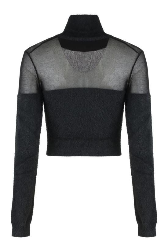 25FW 엘리자베타프랜치 터틀넥 MK54T57E2 110 Black - ELISABETTA FRANCHI