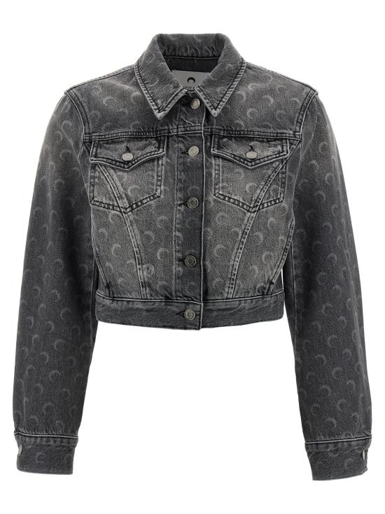 25FW 마린세르 데님 자켓 WJA041BCDEN0006GR90 Gray