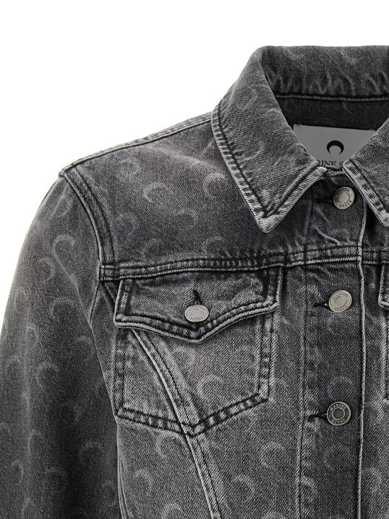 25FW 마린세르 데님 자켓 WJA041BCDEN0006GR90 Gray - MARINE SERRE
