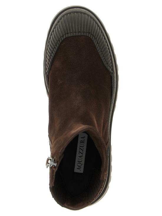 25FW 아쿠아주라 부츠 RGDFLAB0SUEESPRESSO Brown - AQUAZZURA