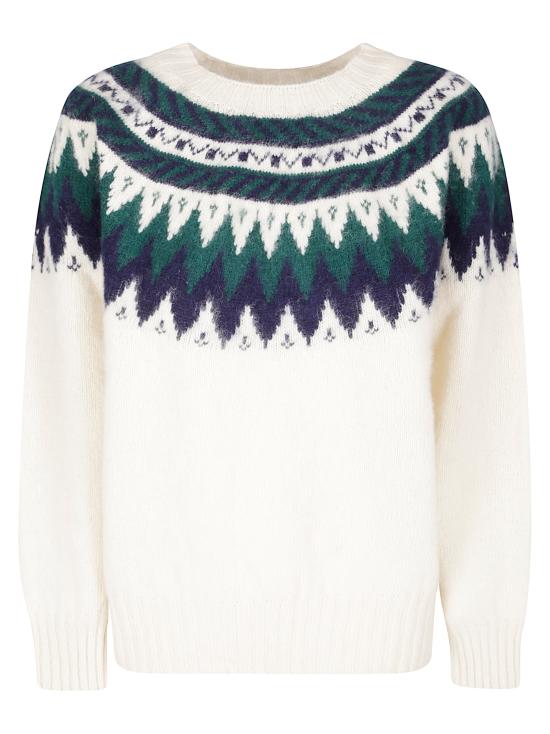 25FW 하울린 후드 티셔츠 BROKENFLOWERS ECRU