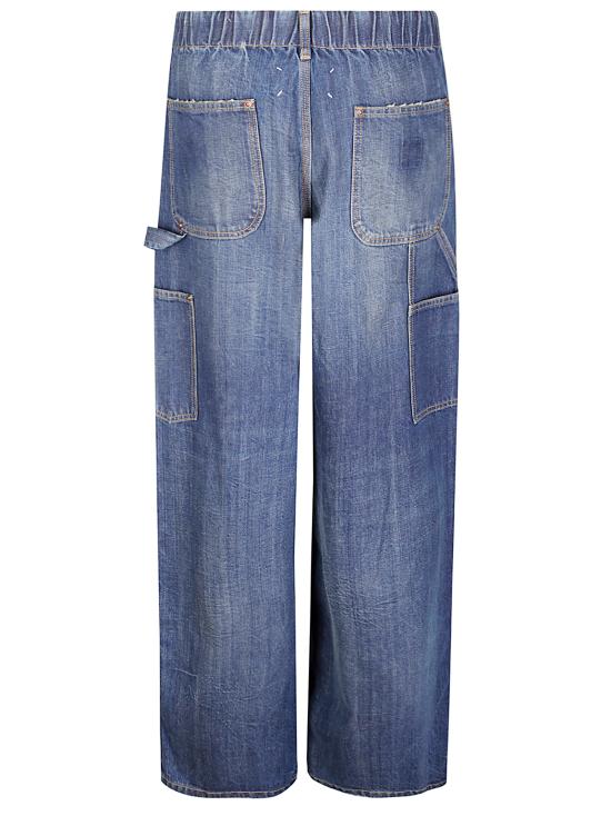 25FW 마르지엘라 스트레이트 팬츠 S29KA0390M30037 961 Blue Wash - MAISON MARGIELA