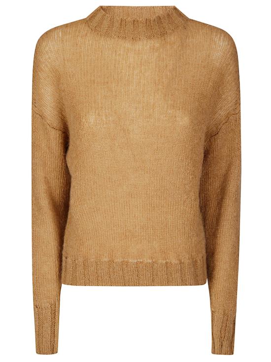 25FW OF HANDMADE 후드 티셔츠 MGM27 CAMEL