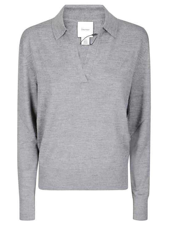 25FW CALVIN KLEIN STUDIO 후드 티셔츠 LV044A305GQQB GREYHEATHER GREY HEATHER