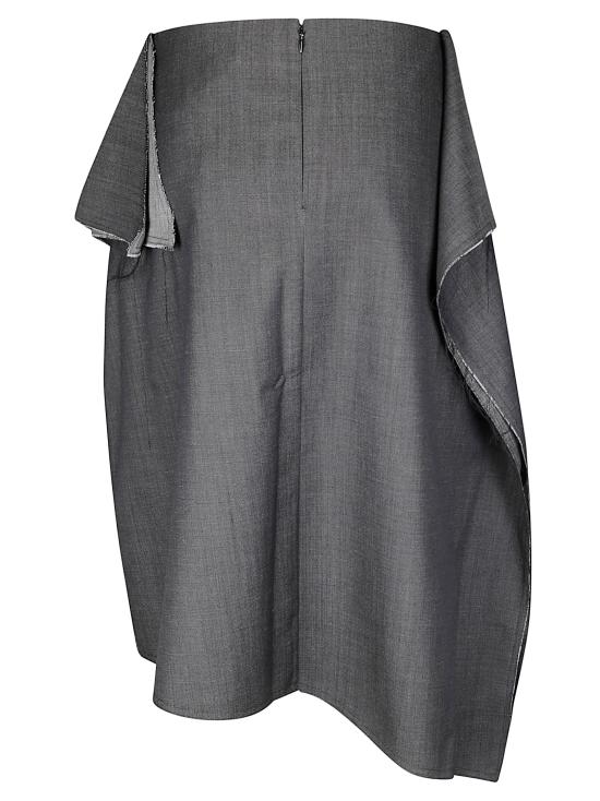 25FW 니콜로 파스콸레티 미디 스커트 NP08S007 CHARCOALGREY CHARCOAL GREY - NICCOLÒ PASQUALETTI