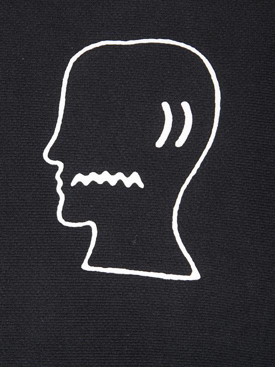 25FW 브레인데드 긴팔 티셔츠 F24T090045 BLK BLACK - BRAIN DEAD