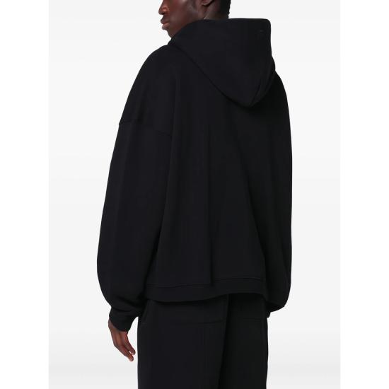 26SS 리프레젠트 후드 티셔츠 INM414 001 BLACK - REPRESENT