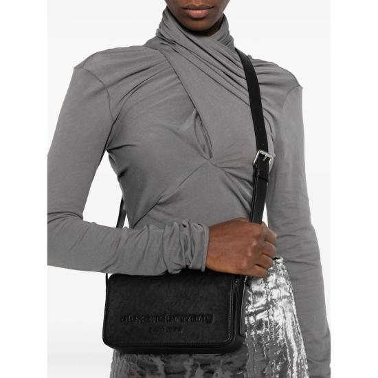 26SS 알렉산더 왕 숄더백 20126X01L 001 BLACK - ALEXANDER WANG